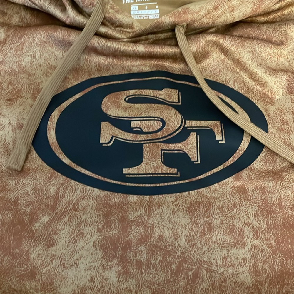 NFL Nike salute to service San Francisco 49er hoodie